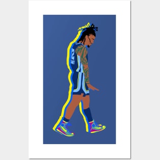 Ja morant - too small Posters and Art